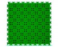 Дренажное модульное покрытие Canal зелёный  Размер: : 375 x 375